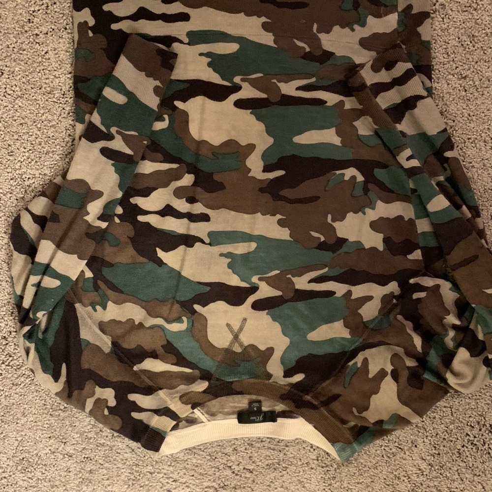Camouflage sweater